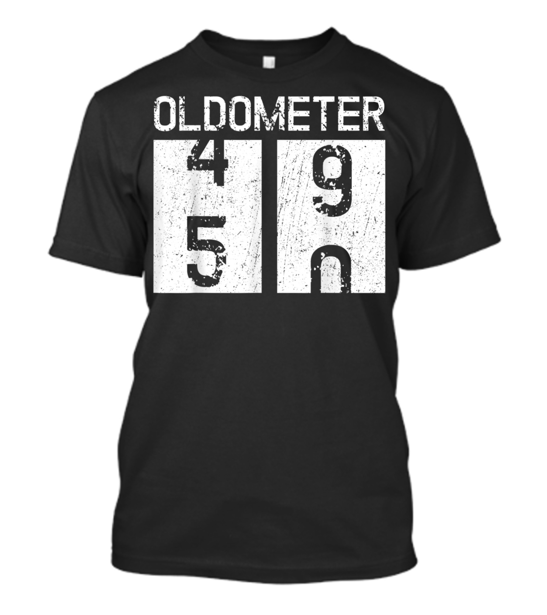 Vintage Oldometer 49 50 Birthday T-Shirt