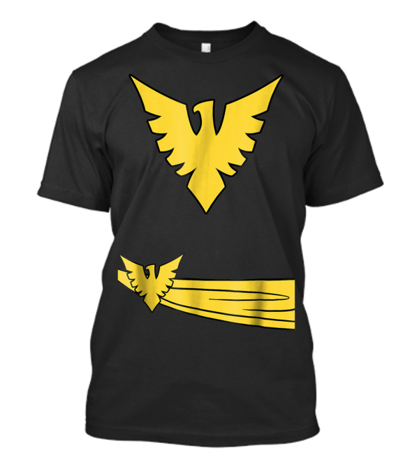 Marvel Xmen Phoenix Jean Grey Yellow Emblem Classic Comic T-Shirt