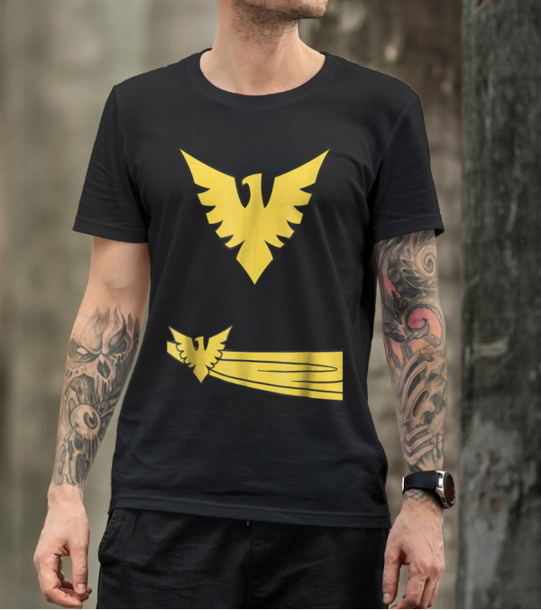 Marvel Xmen Phoenix Jean Grey Yellow Emblem Classic Comic T-Shirt