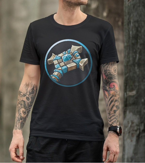 Pries Classic Priest Class Vanilla Priest Azeroth Iconic Mace T-Shirt