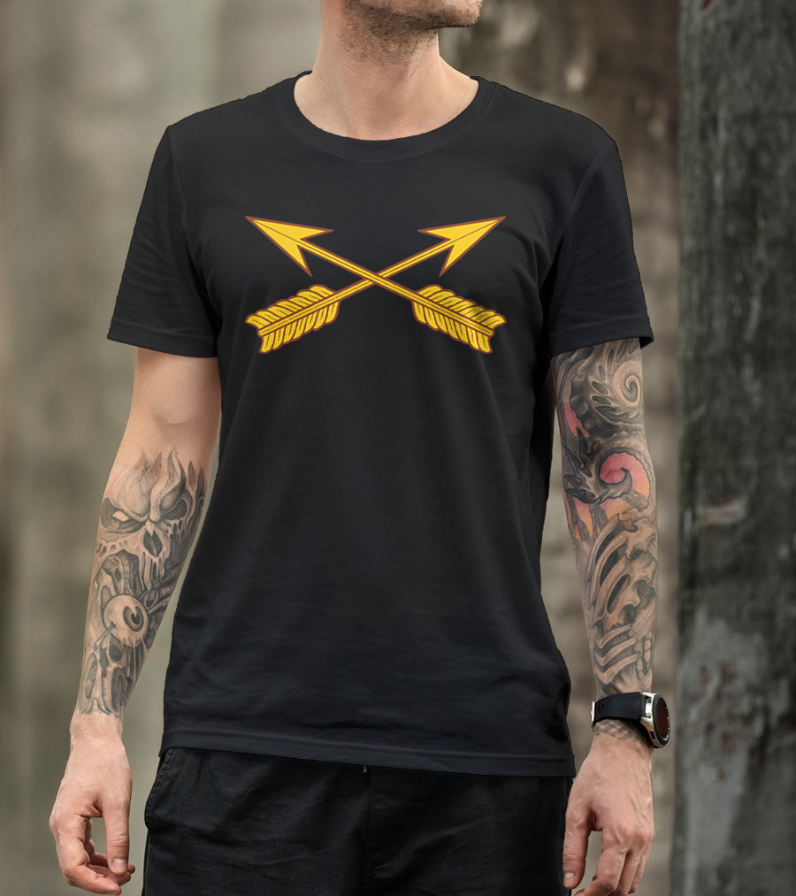 Forces Green Beret Crossed Arrows T-Shirt