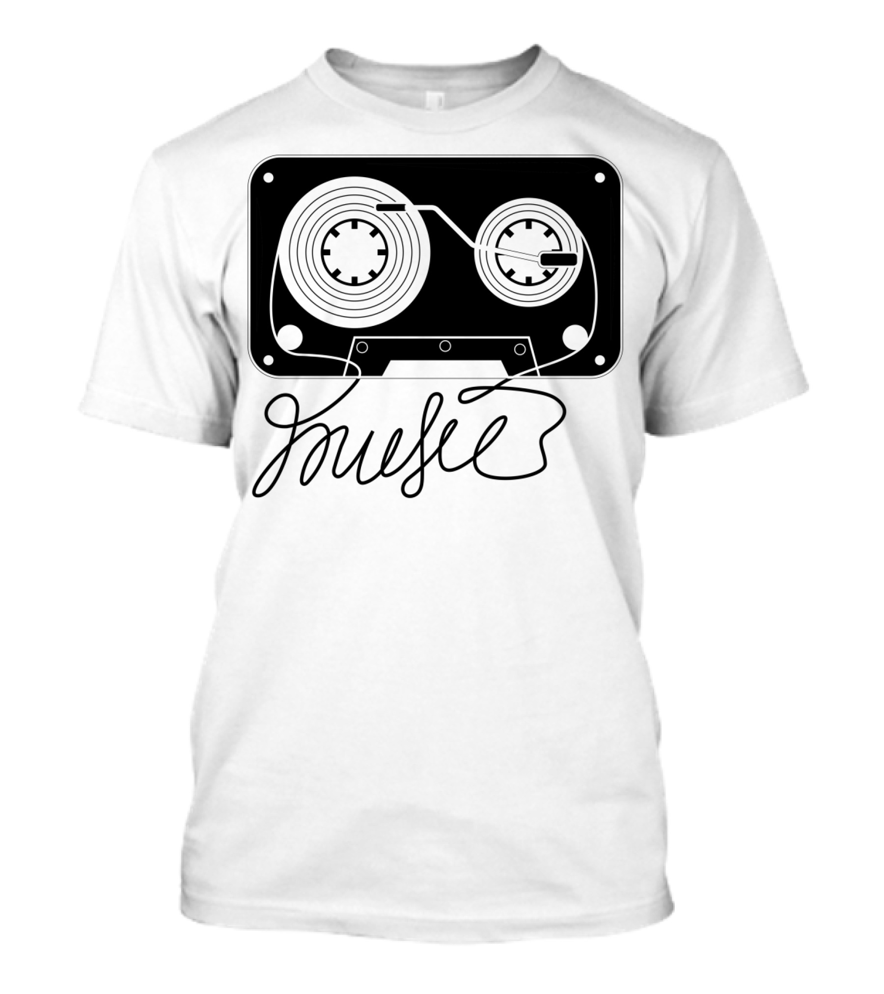 Music Turntable On A Cassette Classic Early T-Shirt