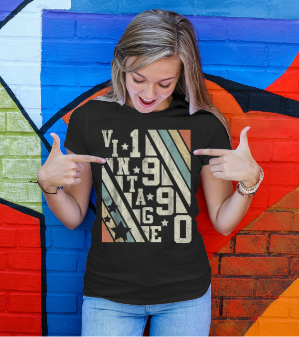 Vintage 1990 Classic Aged 28 Years Old 28Th T-Shirt
