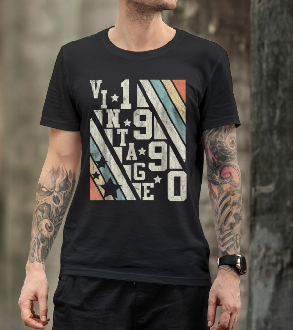 Vintage 1990 Classic Aged 28 Years Old 28Th T-Shirt