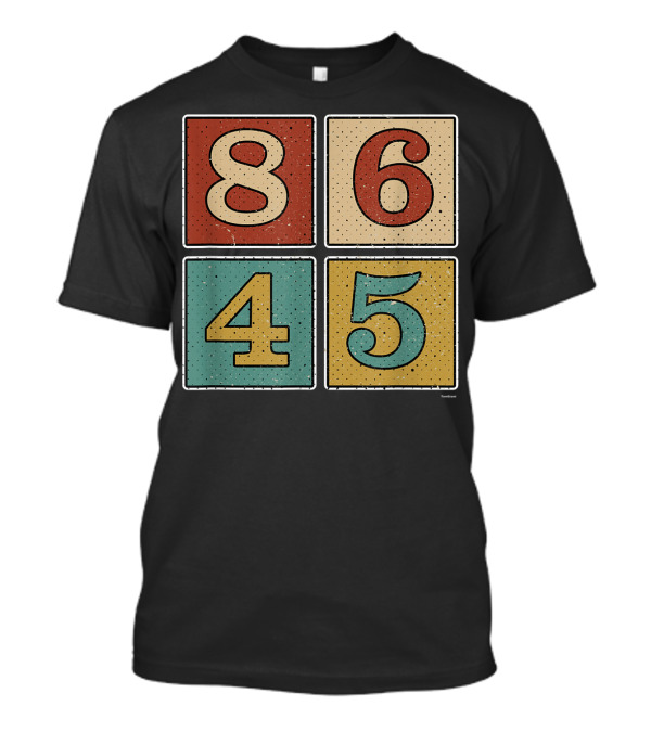 Vintage 86 45 Anti Trump Classic T-Shirt