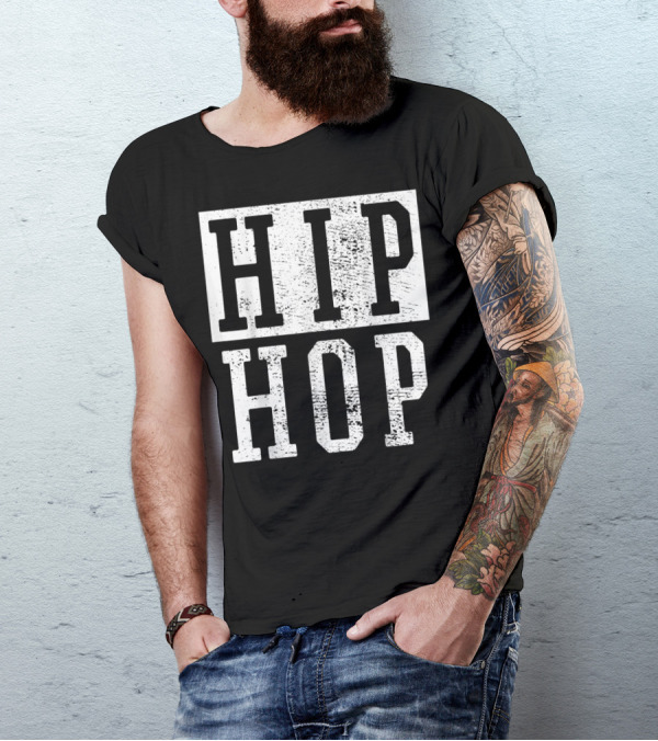 Vintage Old School 90's Nineties Hip Hop Rap T-Shirt