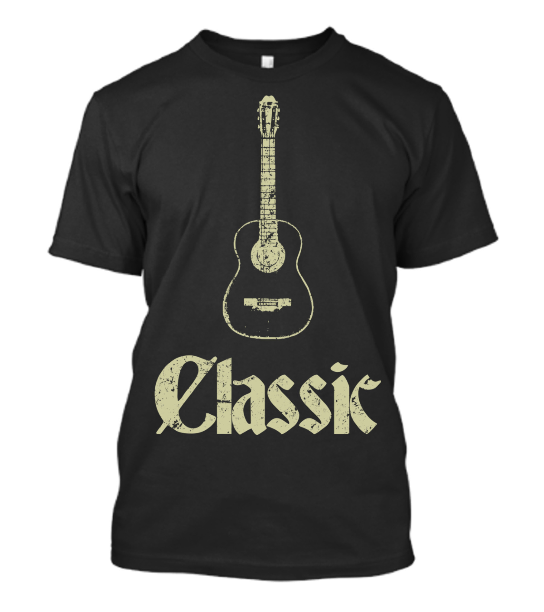 Classic Vintage Classical Guitar T-Shirt