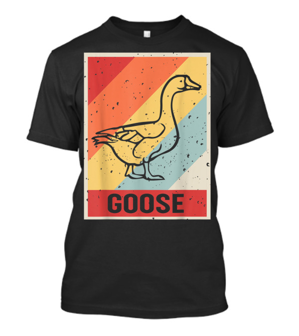 Vintage Goose Lover Retro 80th Anniversary T-Shirt
