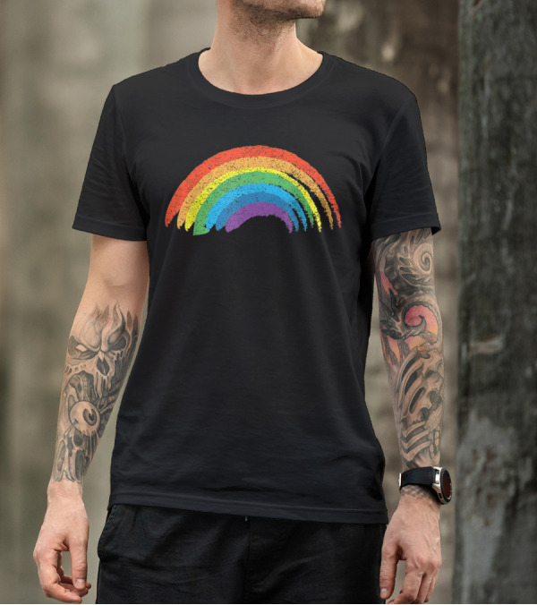 Vintage Rainbow Retro T-Shirt