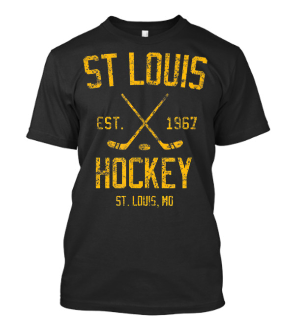 ST. LOUIS HOCKEY EST. 1967 ST. LOUIS, MO VINTAGE T-Shirt