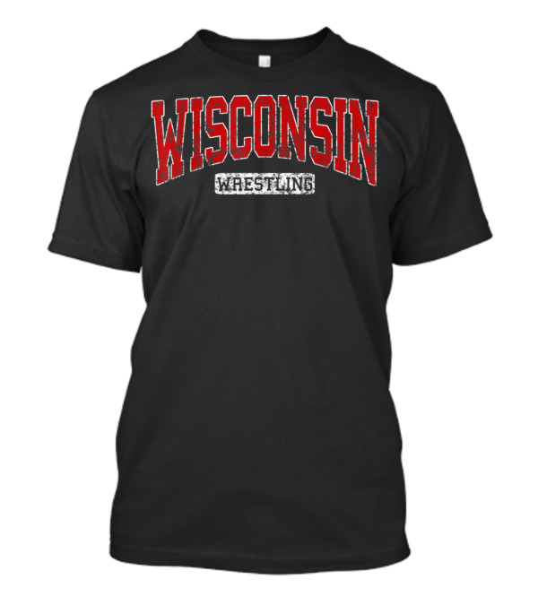 Wisconsin Wrestling Vintage Classic Freestyle T-Shirt