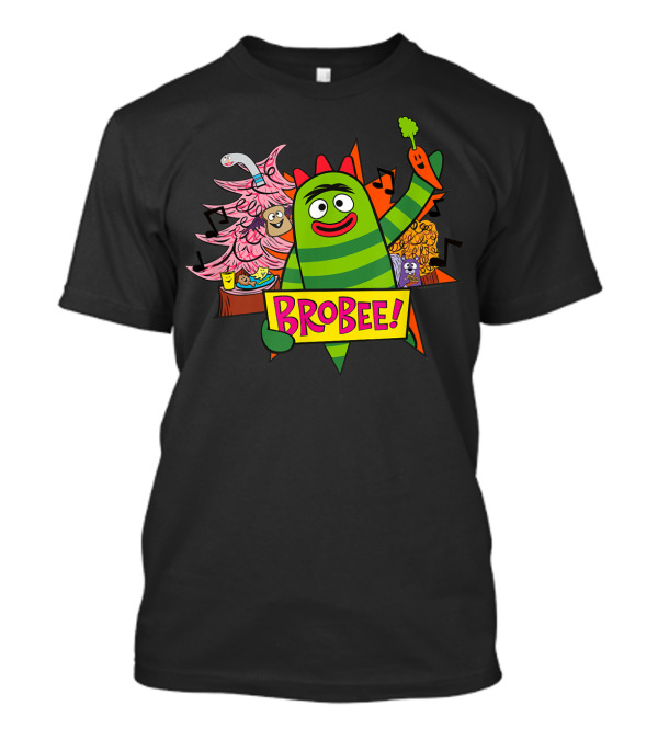 Yo Gabba Gabba Classic Brobee Celebration With Musical Friends T-Shirt