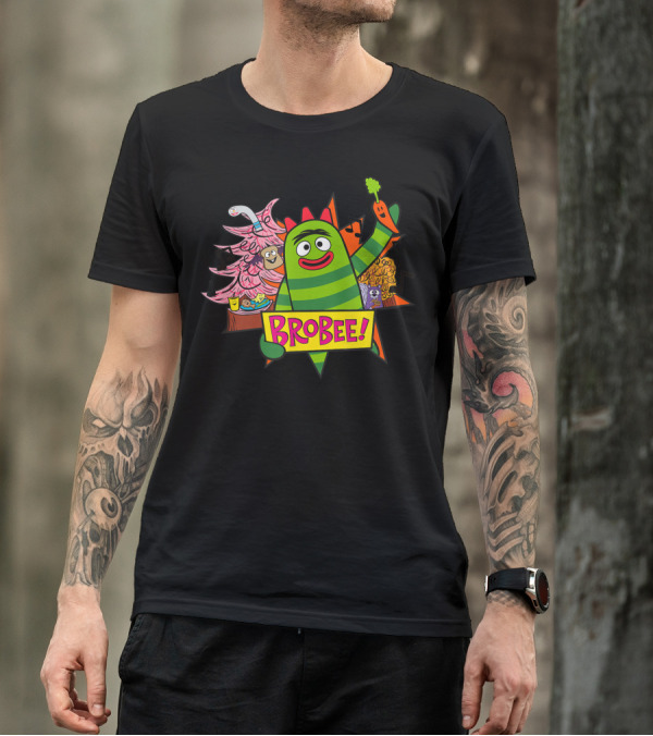 Yo Gabba Gabba Classic Brobee Celebration With Musical Friends T-Shirt