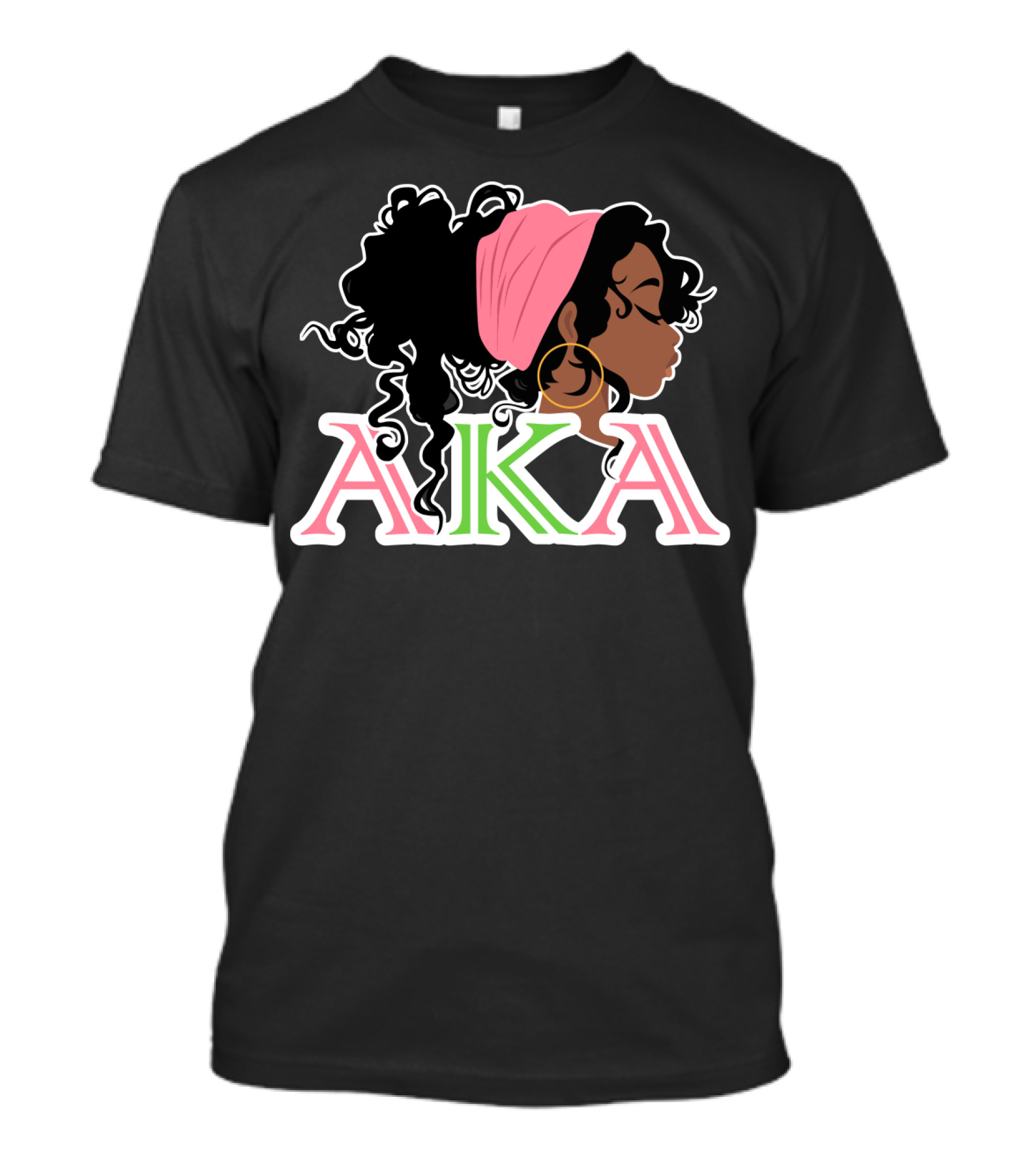 AKA Sorority Alpha Pretty Girl Kappa T-Shirt