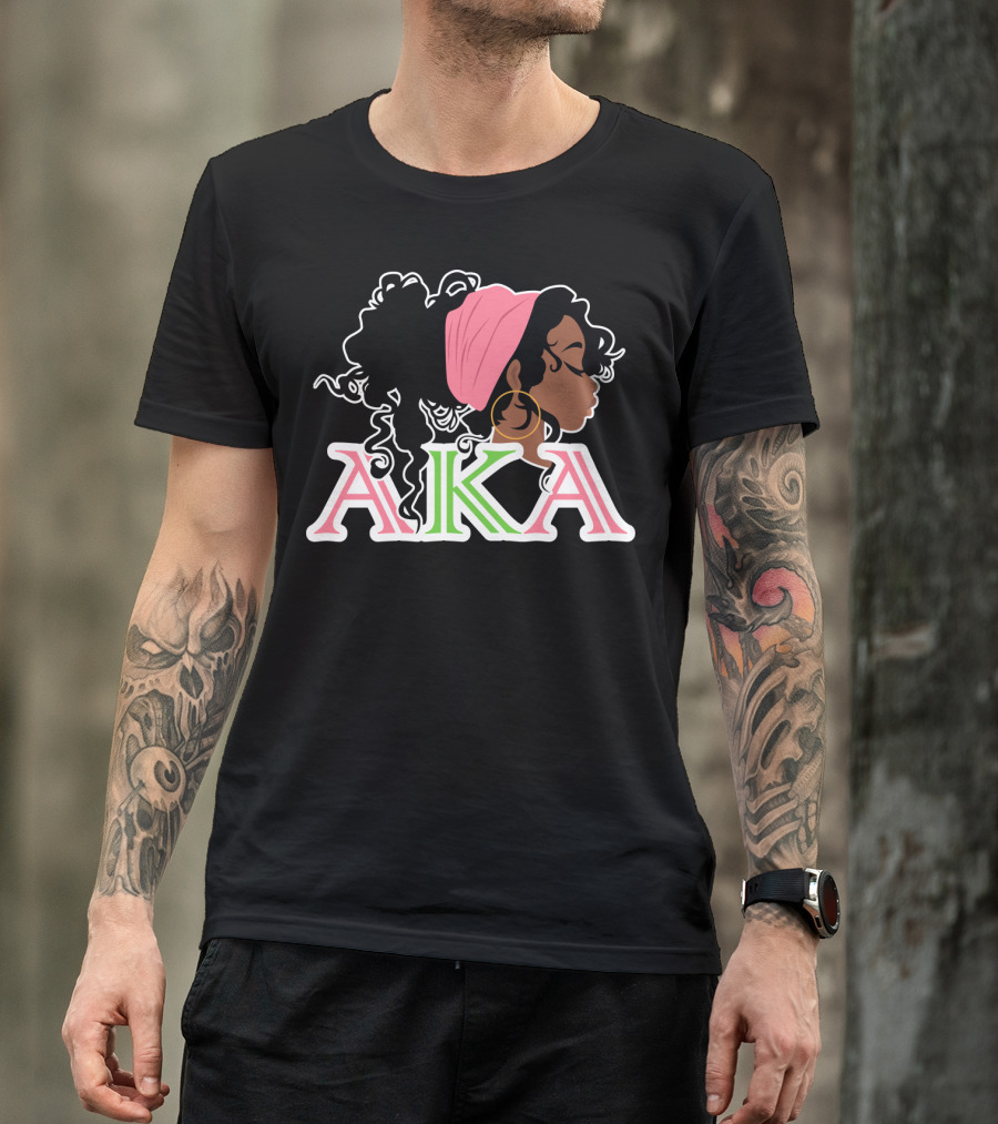 AKA Sorority Alpha Pretty Girl Kappa T-Shirt