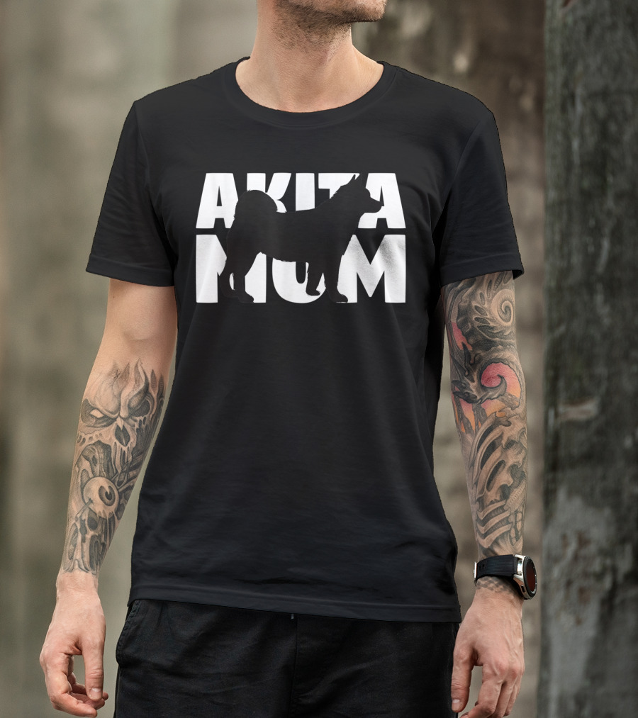 Akita Mom For Dog Mother Akita T-Shirt