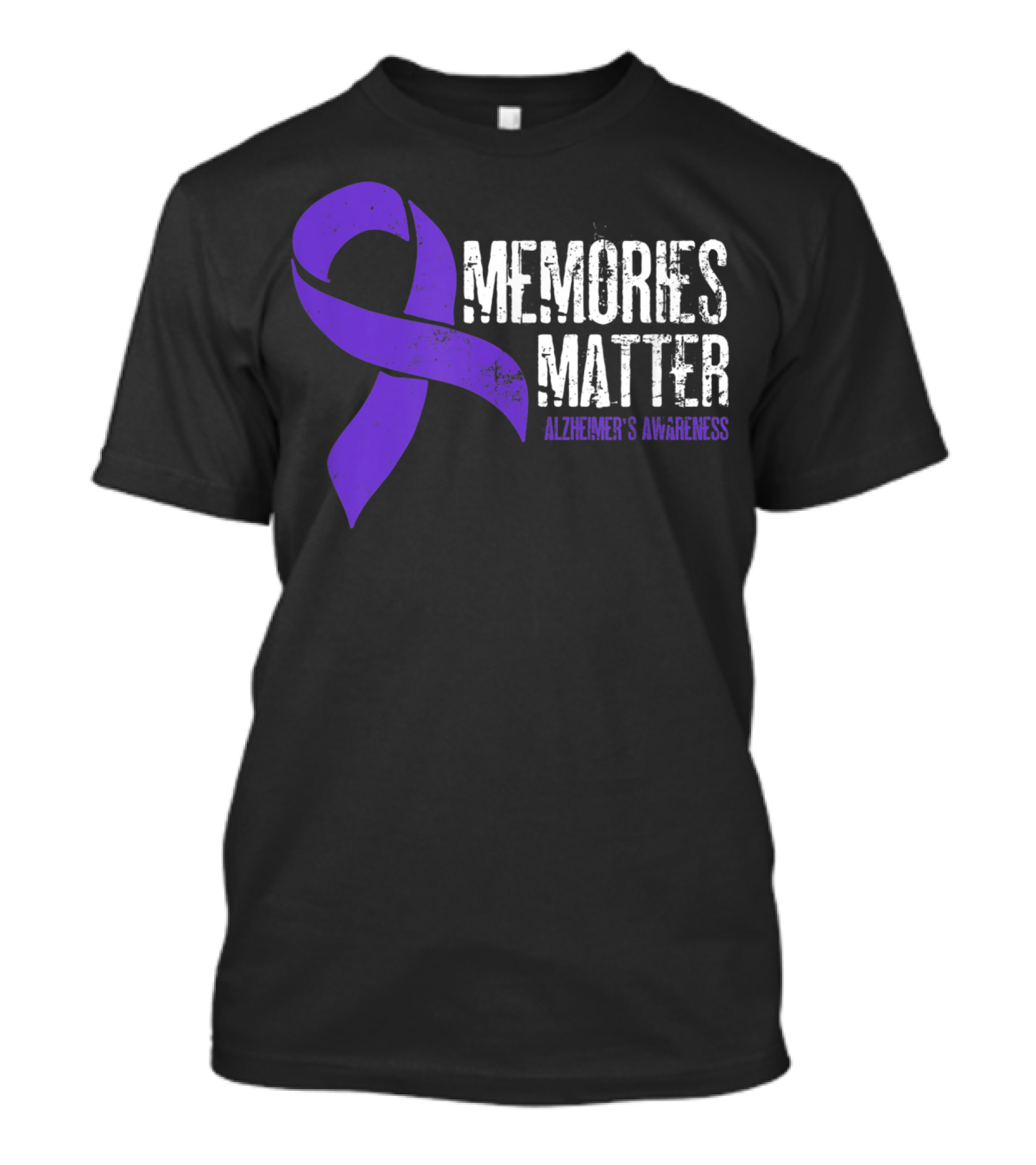 Memories Matter Alzheimer's Awareness Purple T-Shirt
