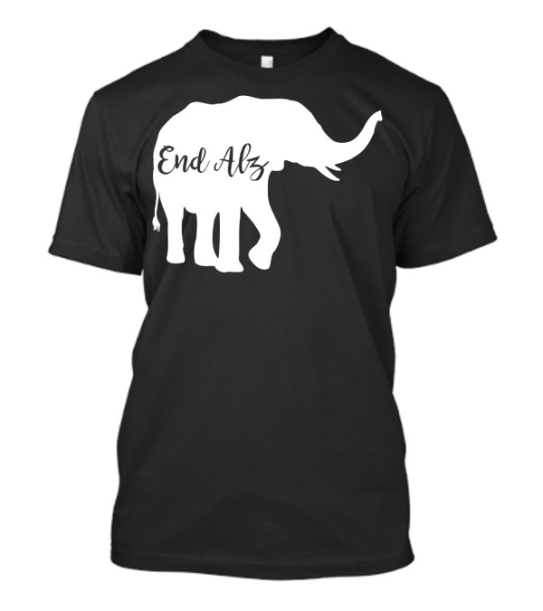 Endalz Alzheimer’s Awareness Elephant T-Shirt