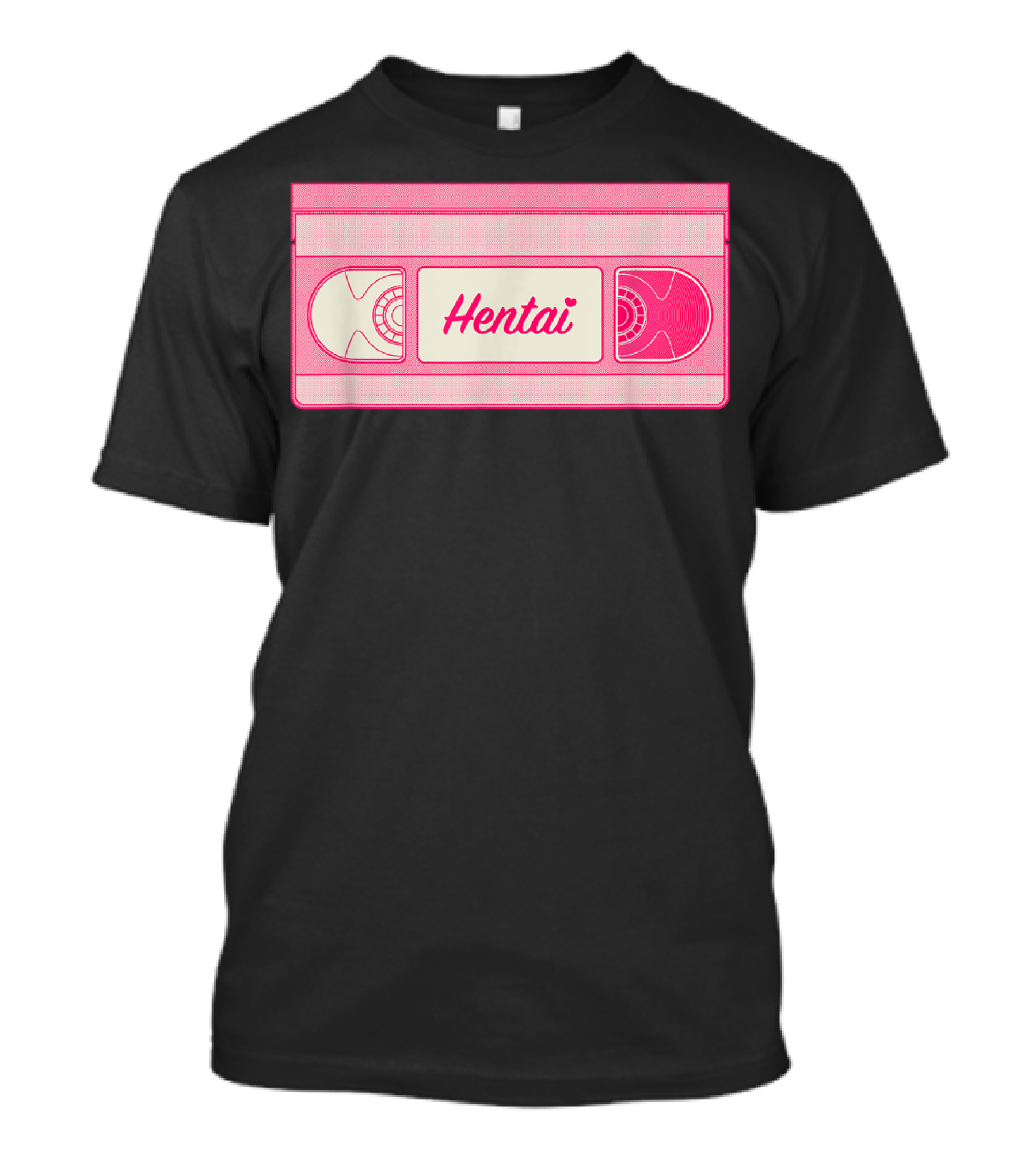 Hentai Japanese Vaporwave 80s Japan Manga VHS T-Shirt