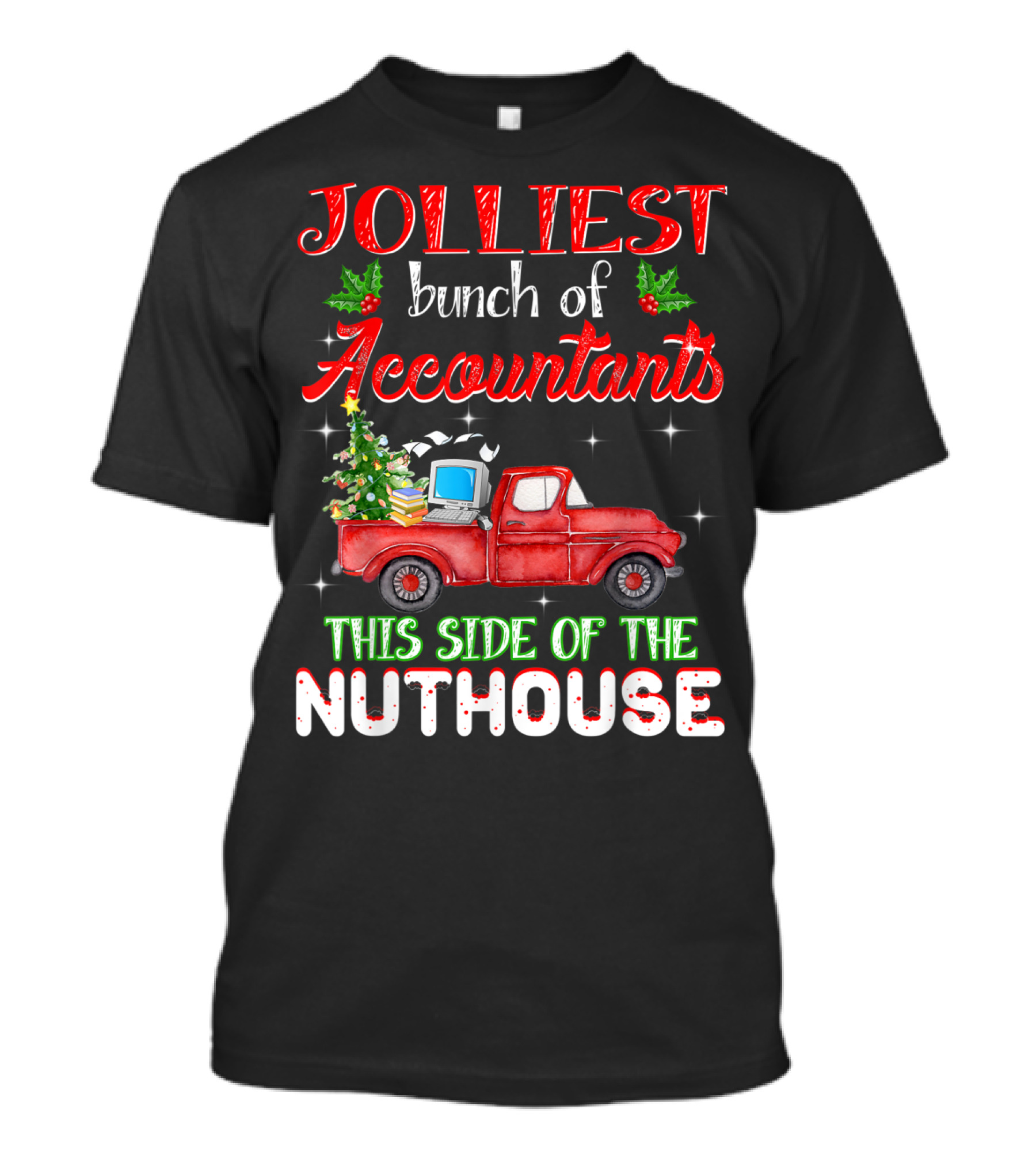 Jolliest Bunch Of Accountants This Side Of The Nuthouse T-Shirt