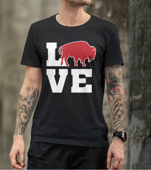 Love Buffalo Ny Football Bills Mafia Vintage T-Shirt