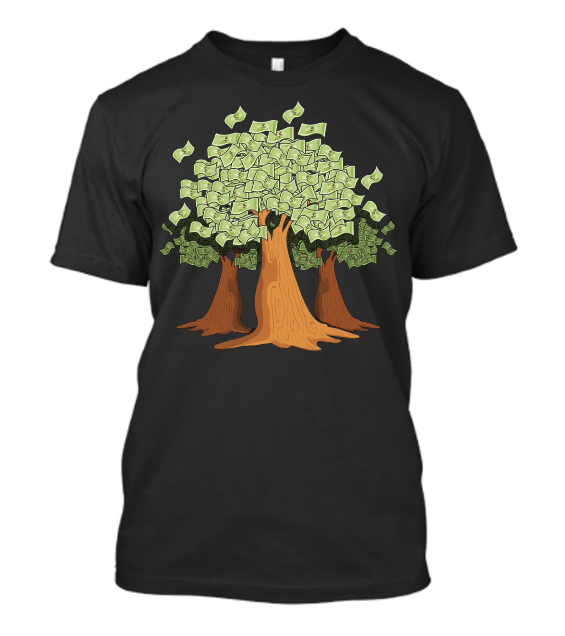 Money Trees For Investors Funny T-Shirt