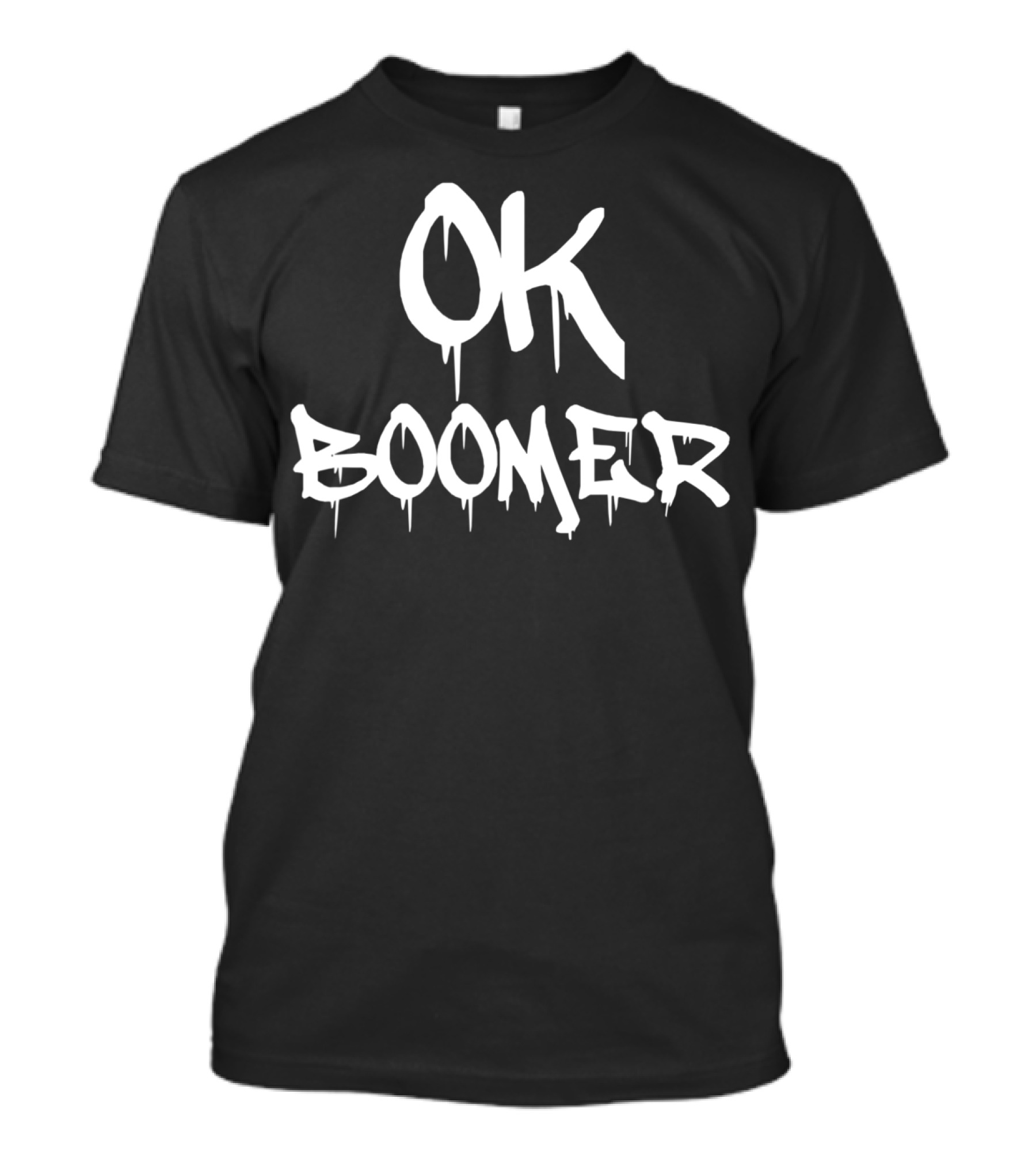 OK Boomer Graffiti Paint Millennial Generation T-Shirt