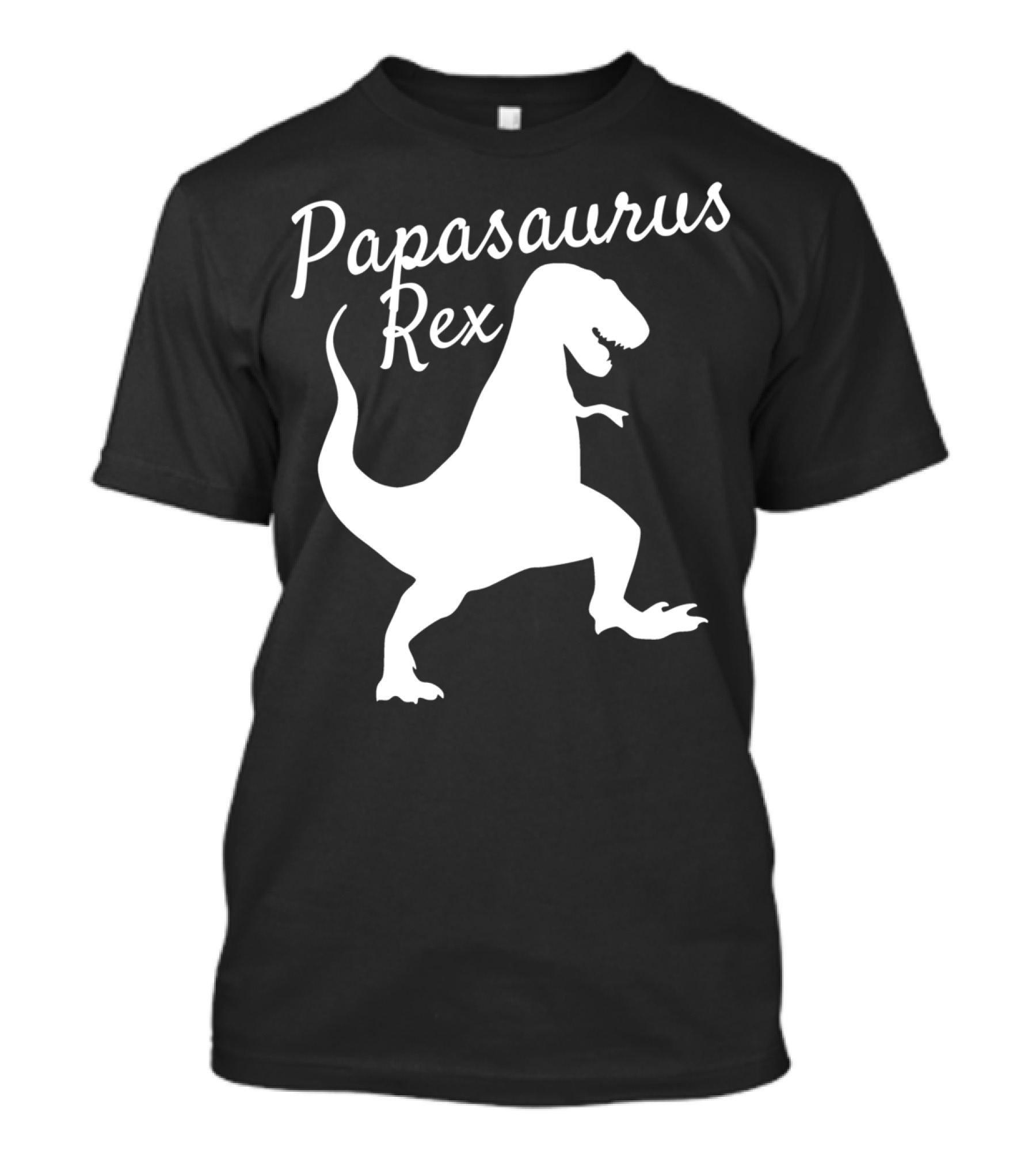 Papasaurus Rex Family Dinosaur T-Shirt