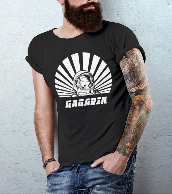 Gagarin Cosmonaut Soviet Outer Space T-Shirt