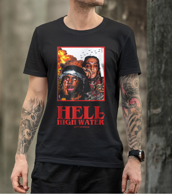 HELL OR HIGH WATER CITY MORGUE T-Shirt