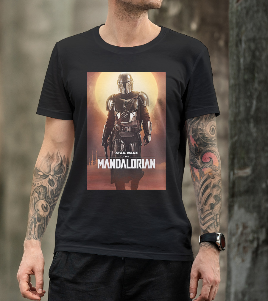 Star Wars The Mandalorian Bounty Hunter T-Shirt