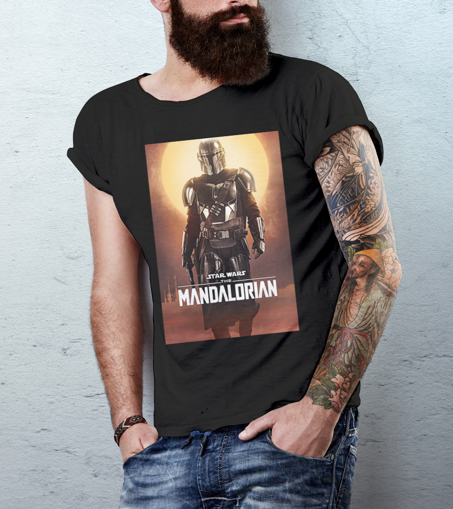 Star Wars The Mandalorian Bounty Hunter T-Shirt