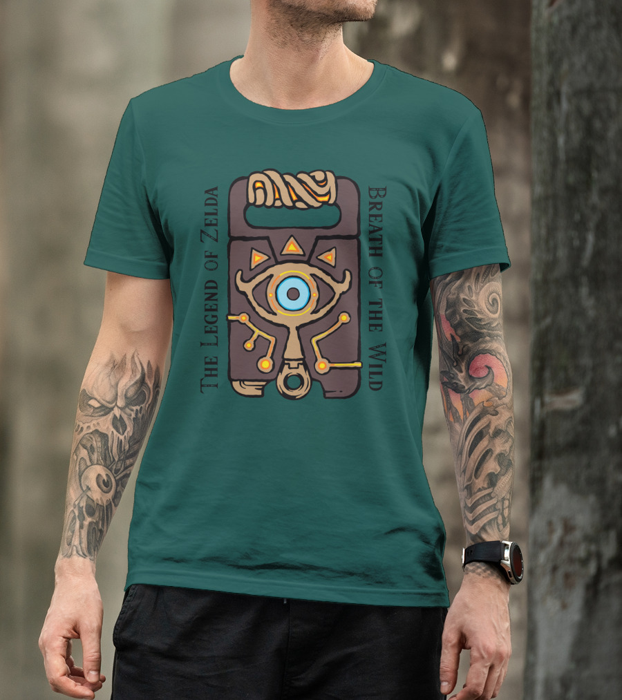 The Legend Of Zelda Breath Of The Wild Sheikah Slate Eye T-Shirt