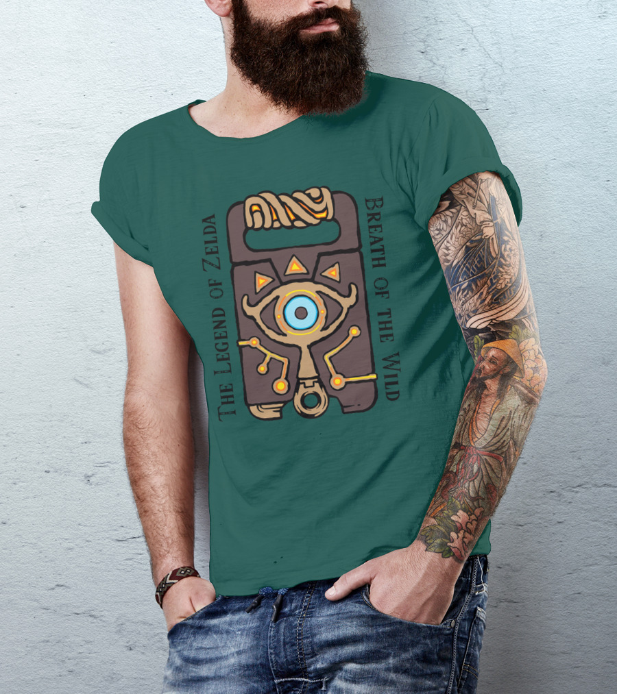The Legend Of Zelda Breath Of The Wild Sheikah Slate Eye T-Shirt