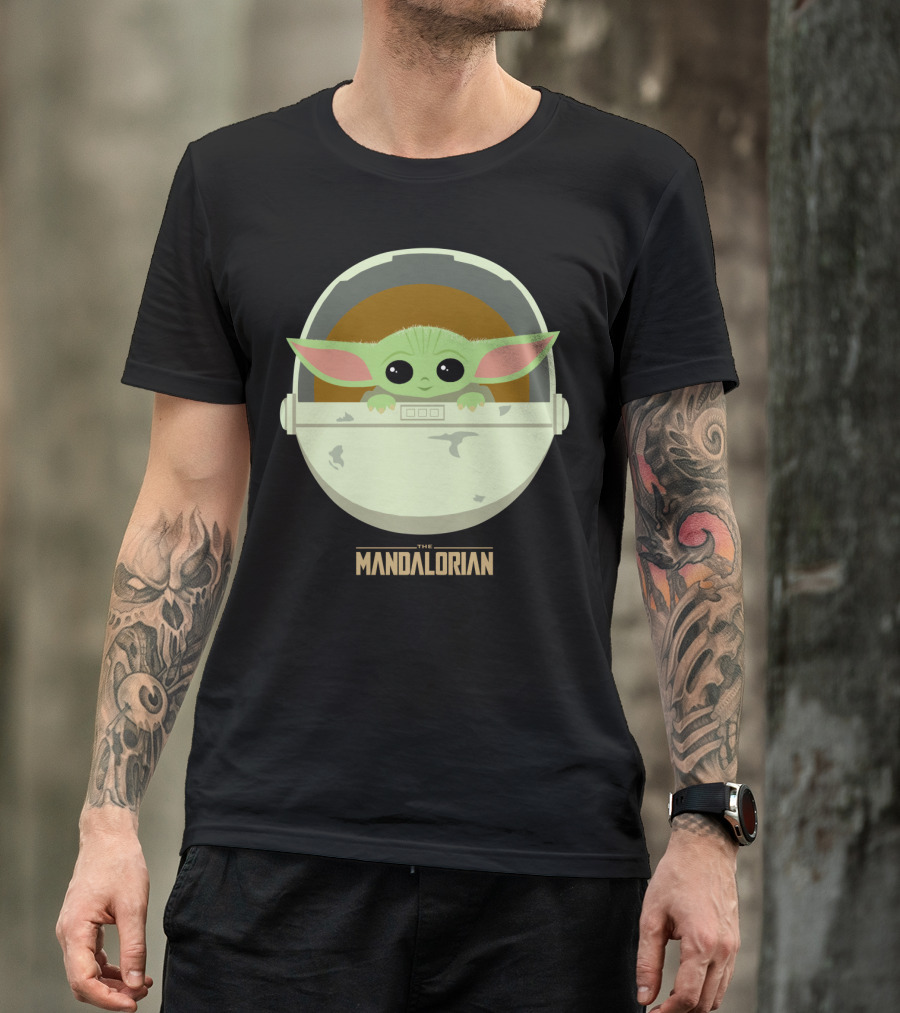 The Mandalorian The Child Carriage T-Shirt