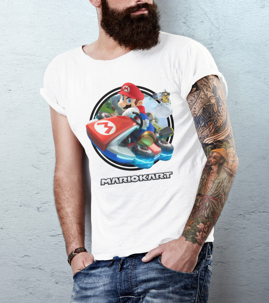 Mario Kart Racing Adventure With Iconic Game Characters T-Shirt