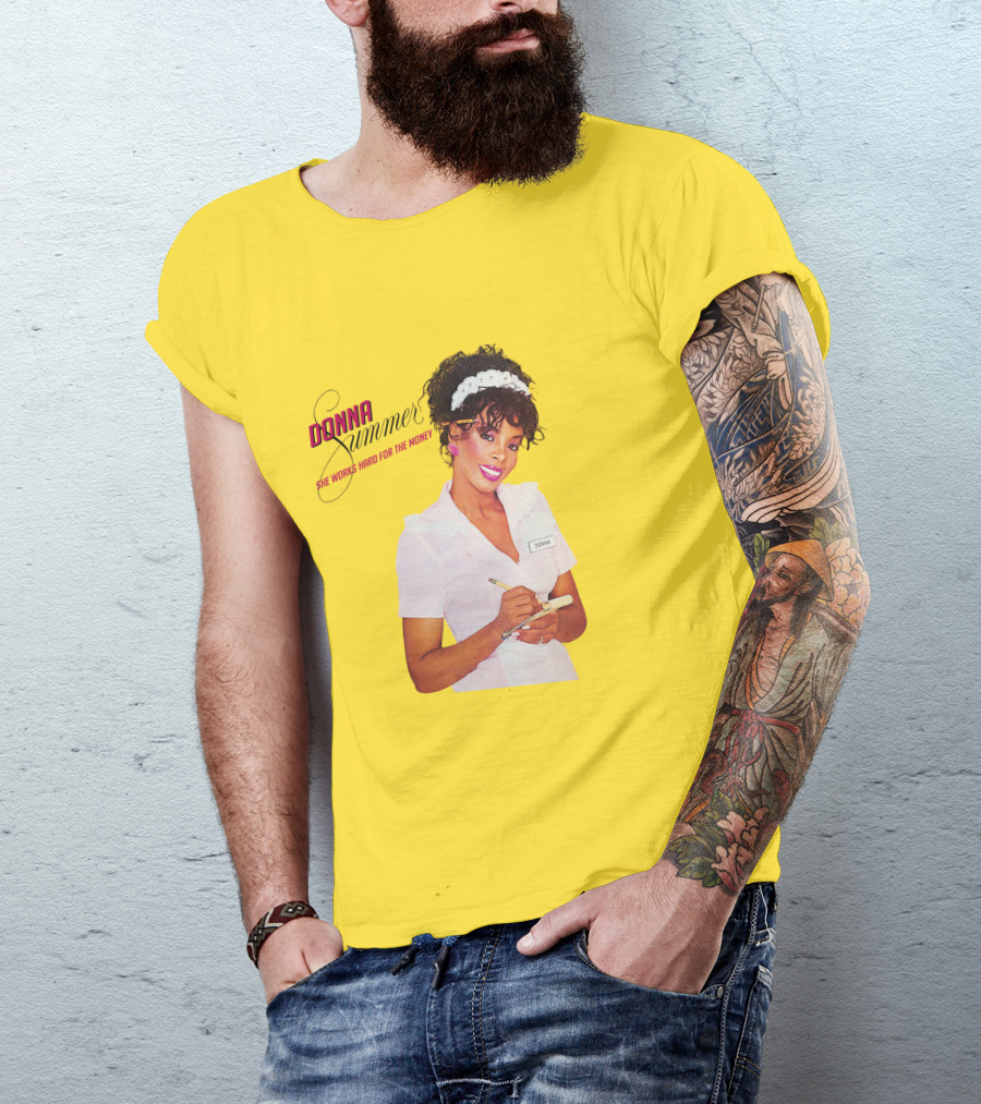 Donna Summer She Works Hard For The Money T-Shirt