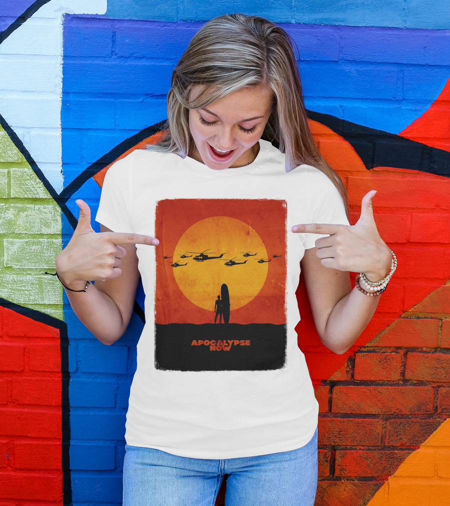 Apocalypse Now Helicopter Sunset Scene T-Shirt
