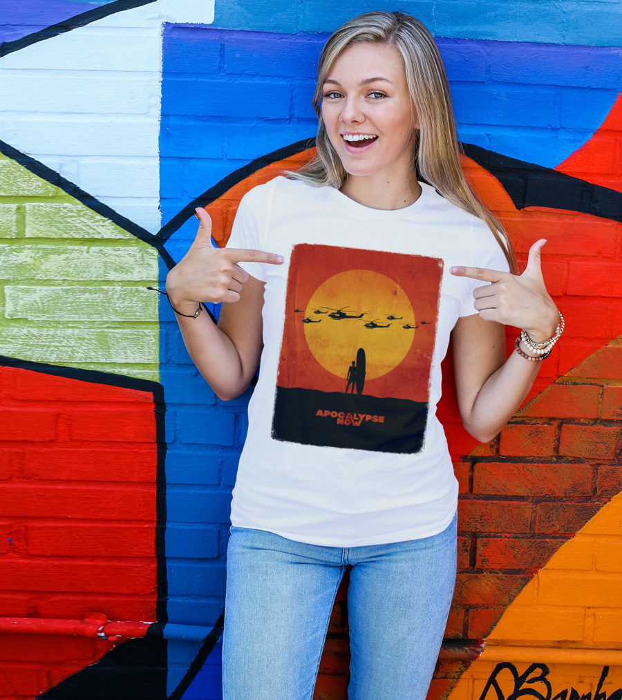 Apocalypse Now Helicopter Sunset Scene T-Shirt