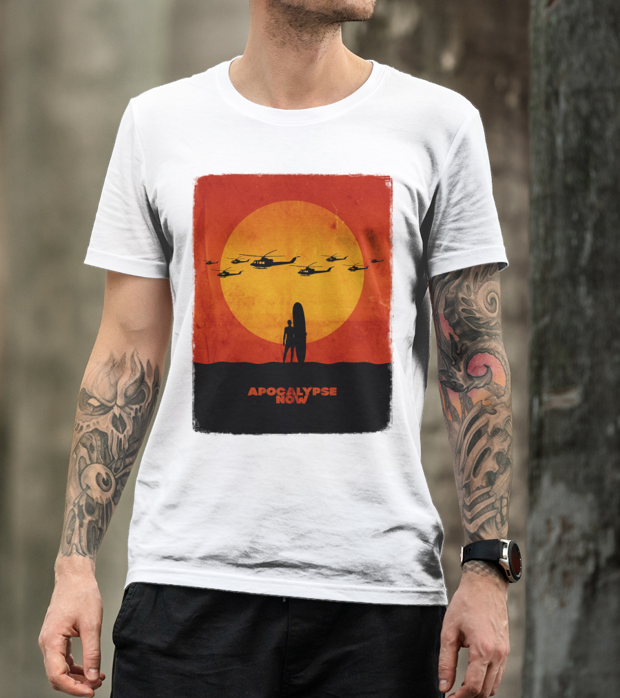 Apocalypse Now Helicopter Sunset Scene T-Shirt