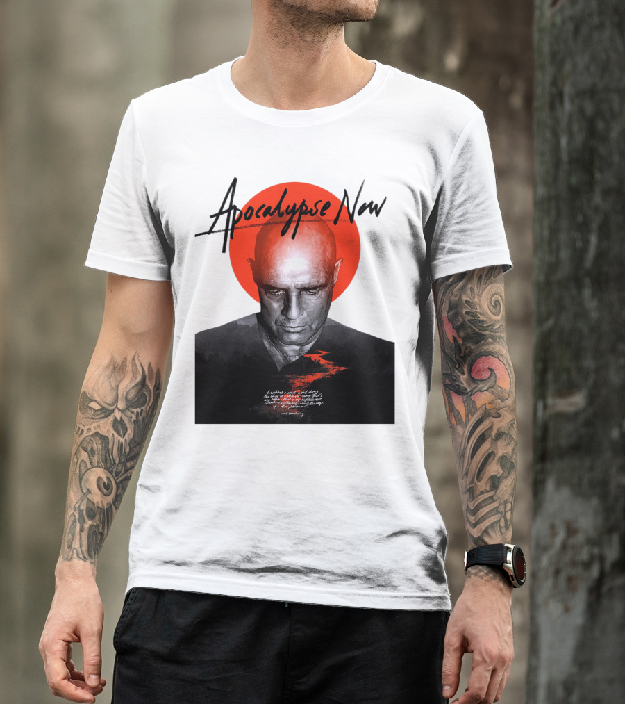 Apocalypse Now Bald Head Red Sun Reflection 08 T-Shirt