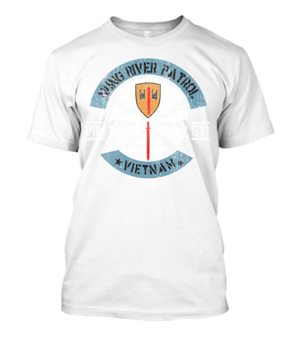 Apocalypse Now Nung River Patrol Vietnam Shield T-Shirt
