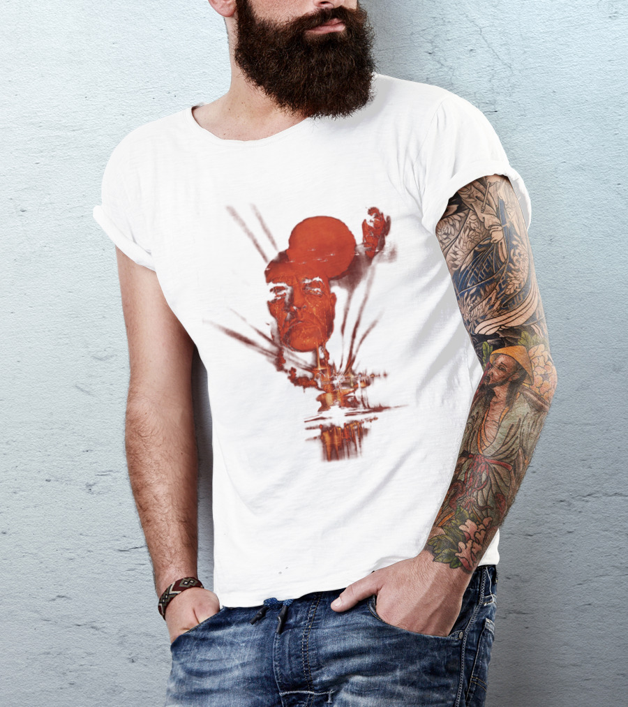 16 Apocalypse Now Mickey Mouse Warrior Face T-Shirt