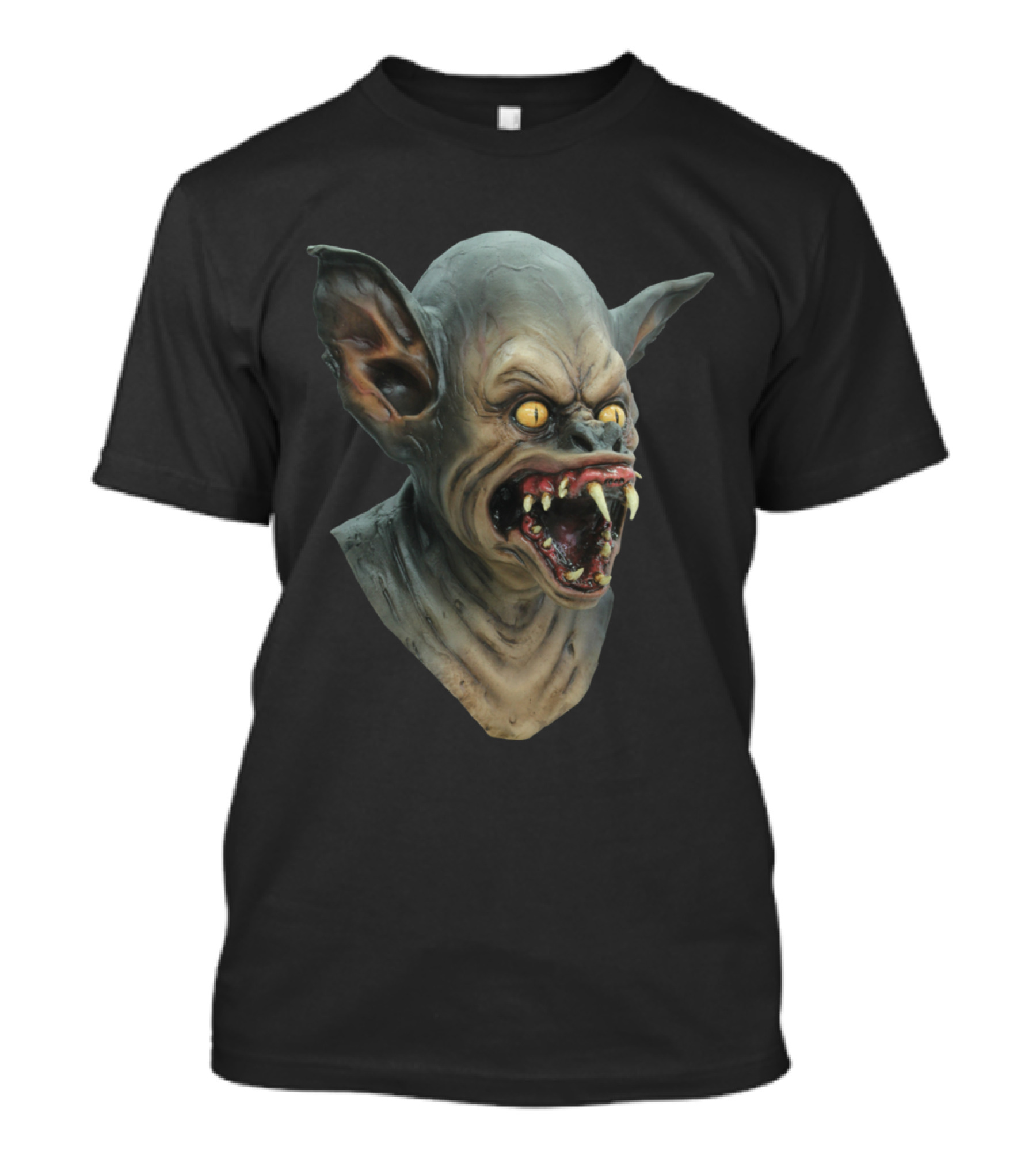 Mask Dracula Horror Bat Creature Monster T-Shirt