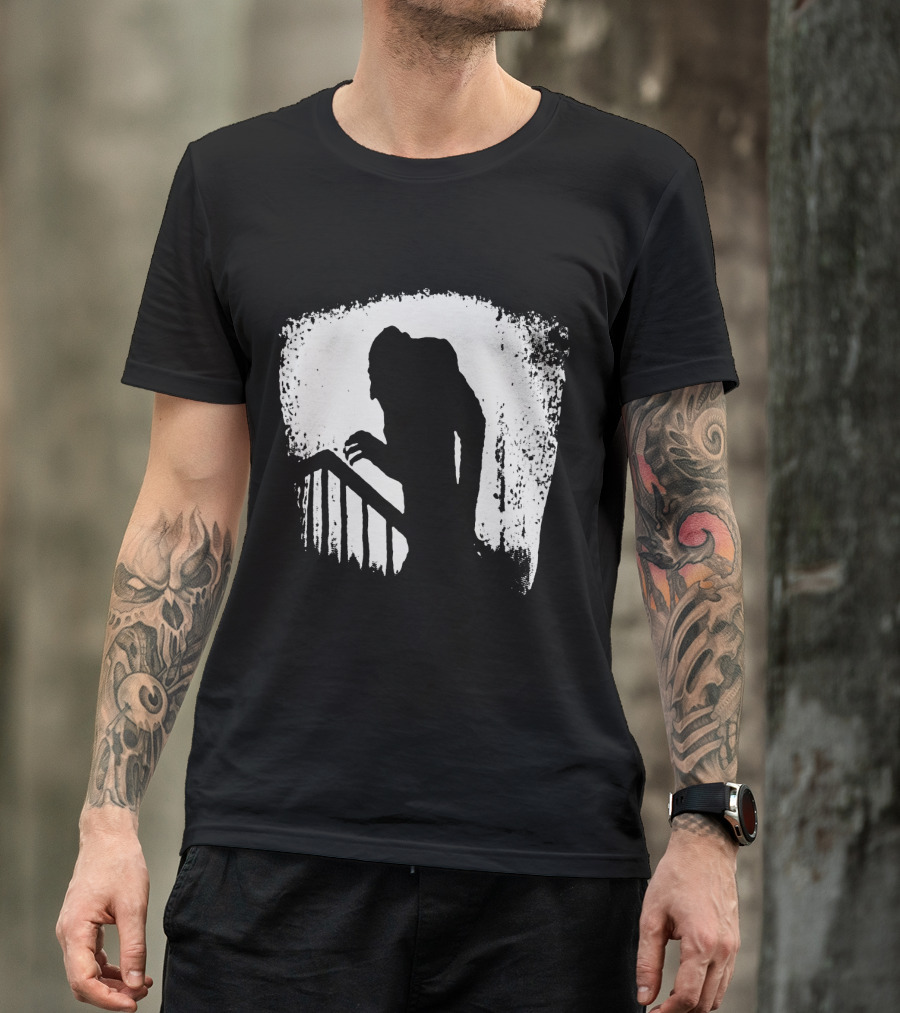 Nosferatu Vintage Horror Silhouette Icon Classic T-Shirt
