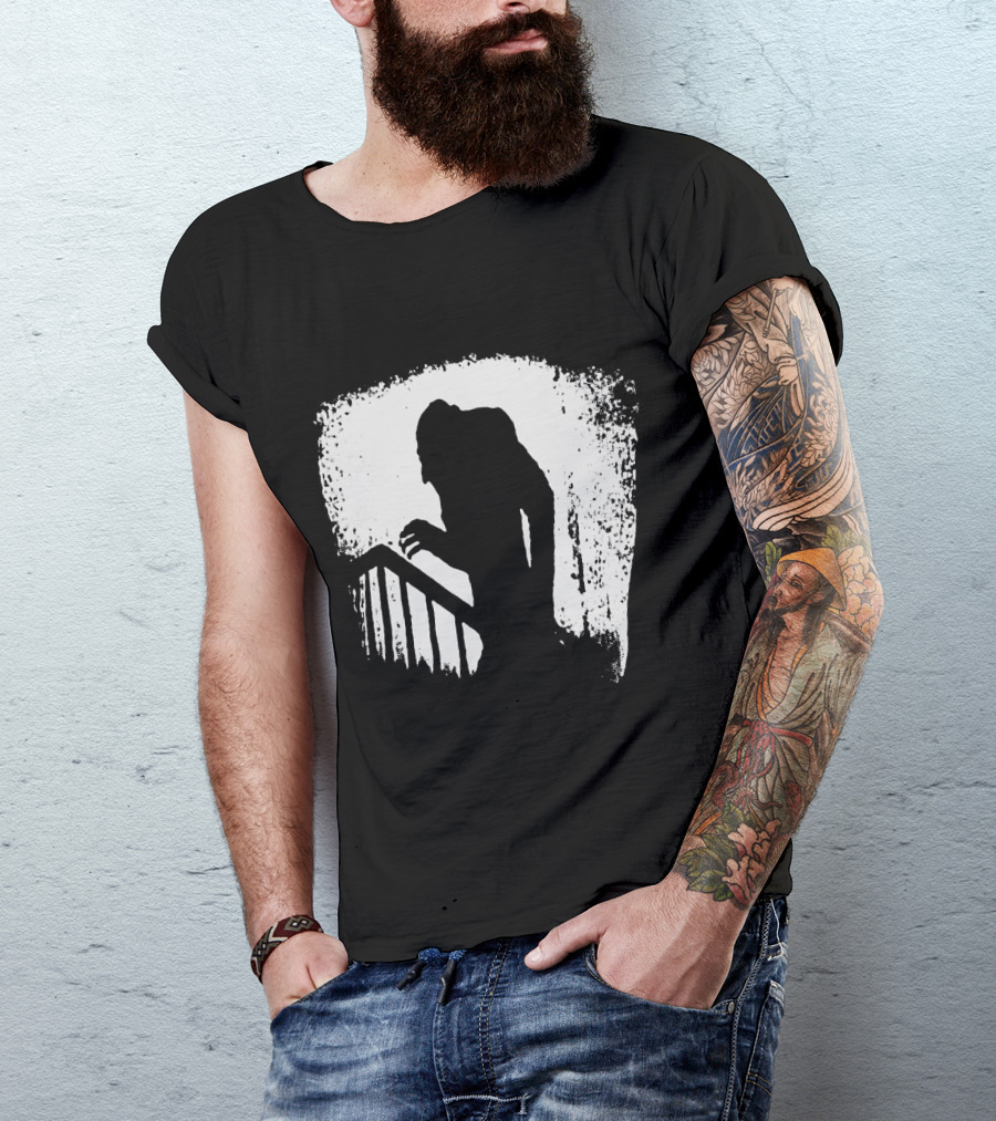 Nosferatu Vintage Horror Silhouette Icon Classic T-Shirt