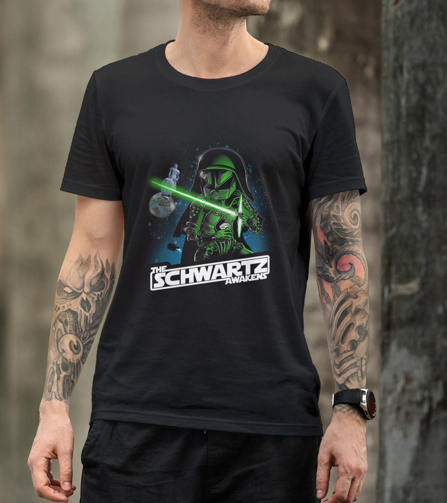 The Schwartz Awakens Spaceballs T-Shirt