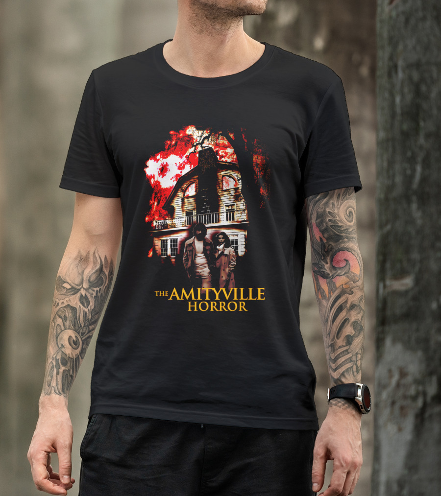 The Amityville Horror 1979 Haunted House Iconic Scene T-Shirt
