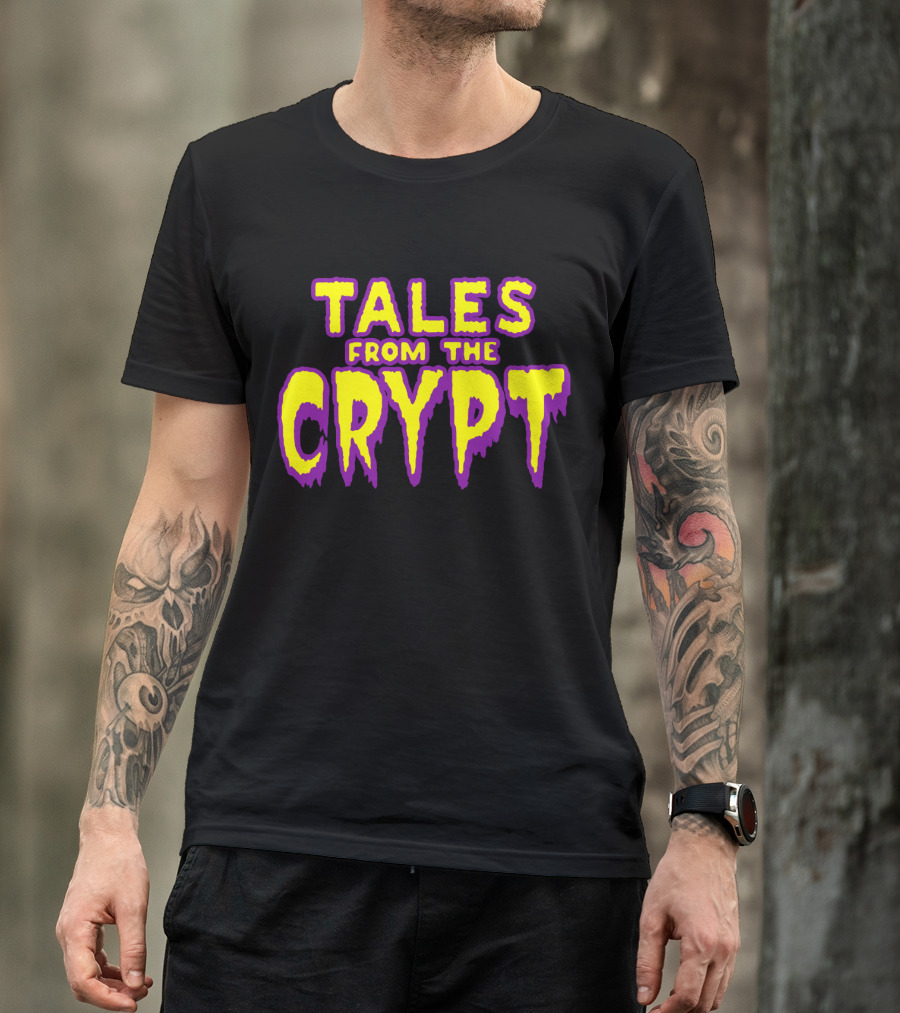Tales From The Crypt Vintage 1972 Horror Anthology T-Shirt