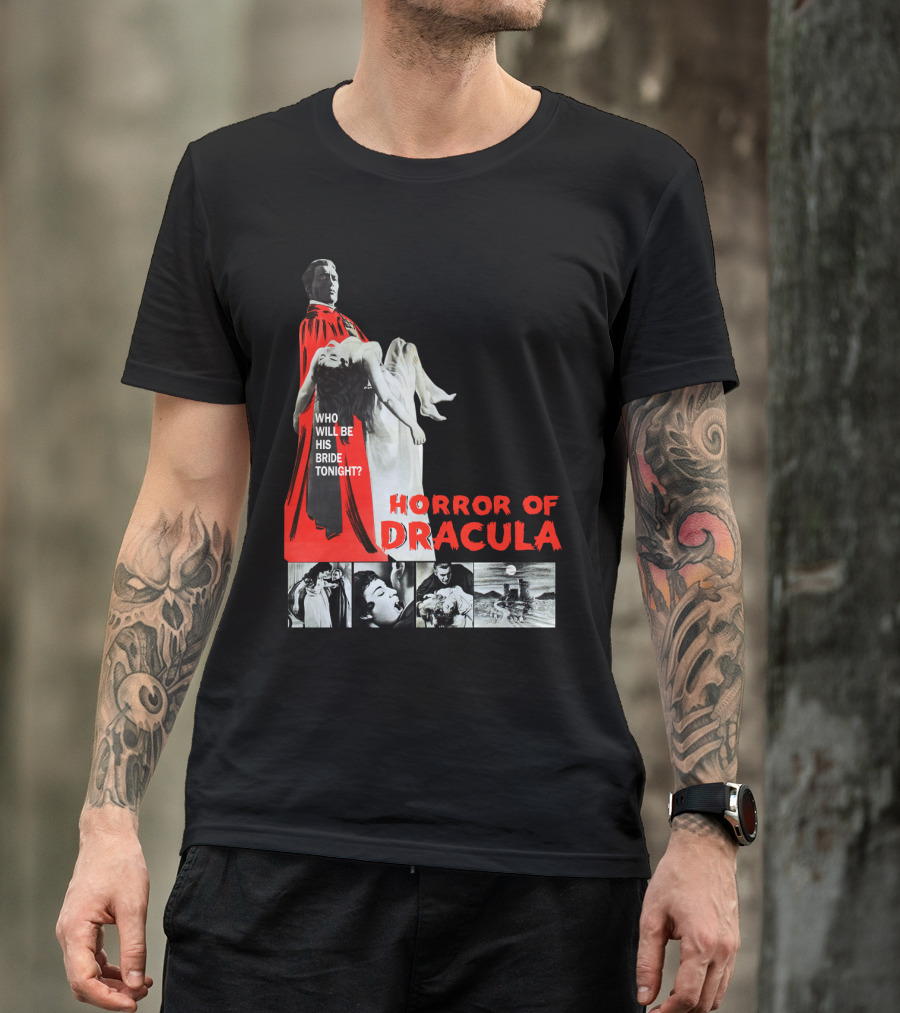 Horror Of Dracula Who Will Be His Bride Tonight T-Shirt
